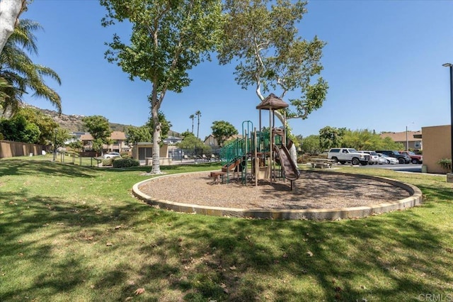 10214 Michala Pl, Santee, CA 92071 - community jungle gym featuring a yard