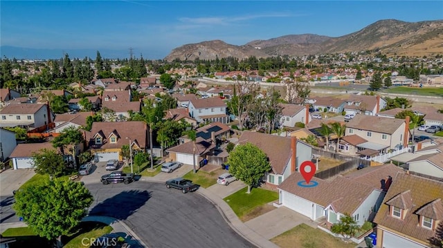 14079 El Camino Pl, Fontana, CA 92337 - aerial view of residential area with mountains