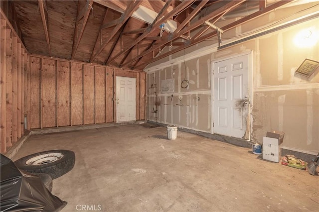 600 Moreno Ln, Sugarloaf, CA 92386 - below grade area with a garage