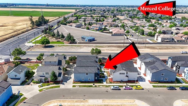 170 Montage Dr, Merced, CA 95348 - aerial view of residential area