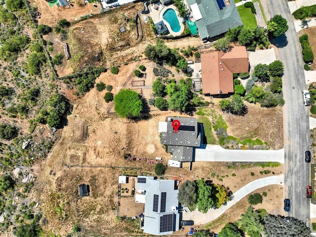 25034 Poderio Dr, Ramona, CA 92065 - view of property location with a pool area