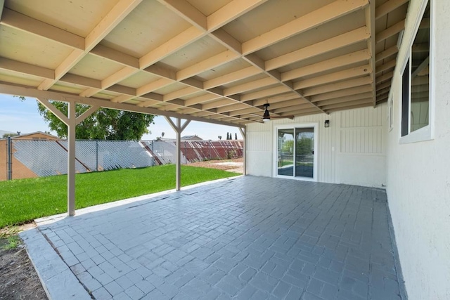 101 Coolwater Dr, San Diego, CA 92114 - view of patio with ceiling fan