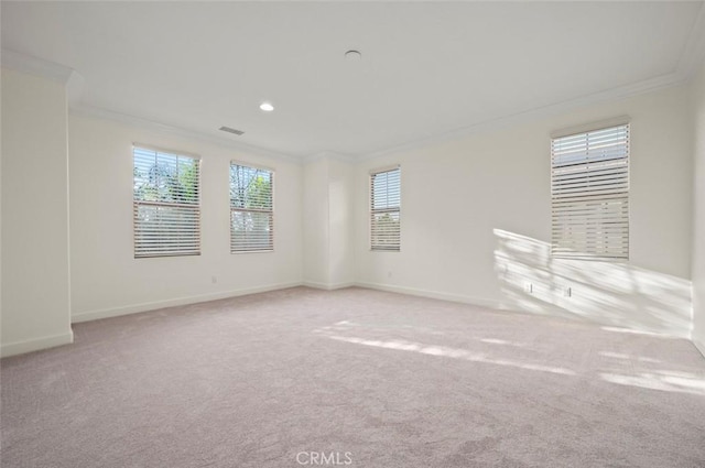 21 Land Bird, Irvine, CA 92618 - carpeted spare room with ornamental molding, baseboards, and recessed lighting