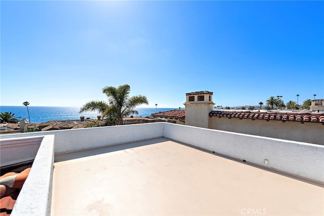 4026 Calle Lisa, San Clemente, CA 92672 - view of patio featuring a water view