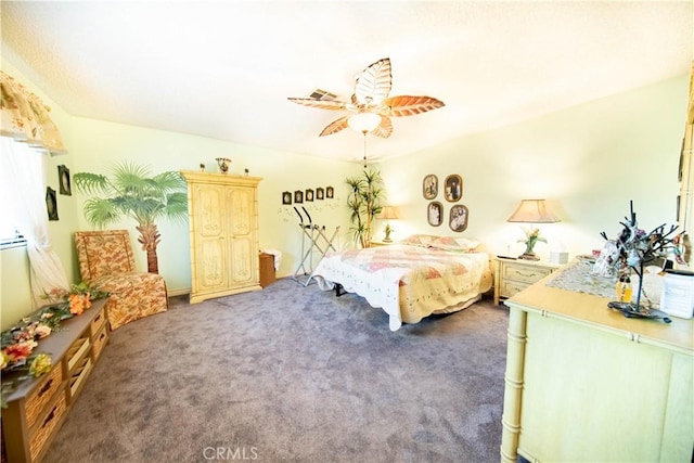 1921 Pine Dr, La Habra, CA 90631 - bedroom featuring carpet and a ceiling fan