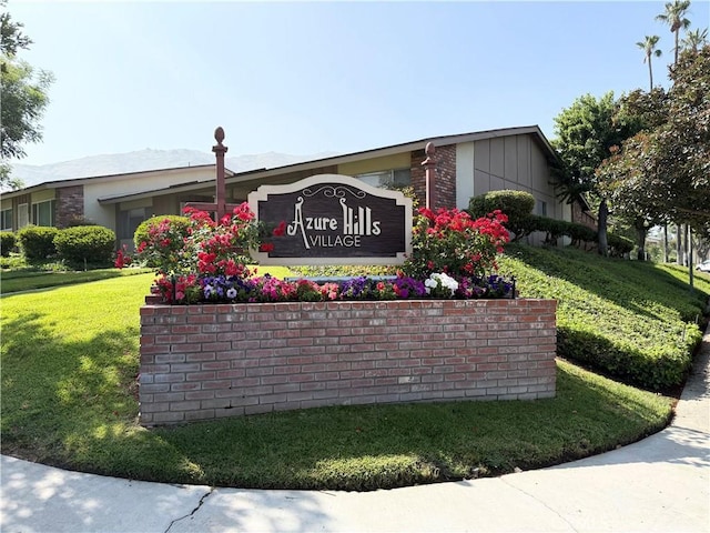 22789 Palm Ave Unit B, Grand Terrace, CA 92313 - community / neighborhood sign with a yard