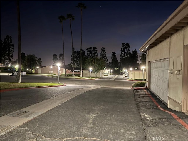 22789 Palm Ave Unit B, Grand Terrace, CA 92313 - view of road with street lights