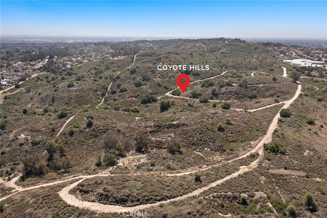 3016 Milagro Way, Fullerton, CA 92835 - aerial view of property's location
