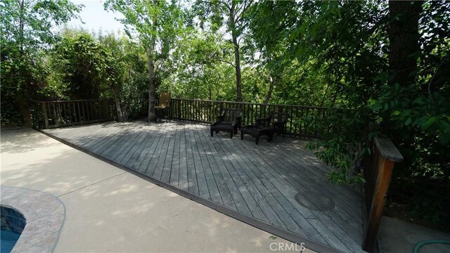 24530 Breckenridge Pl, Newhall, CA 91321 - view of deck