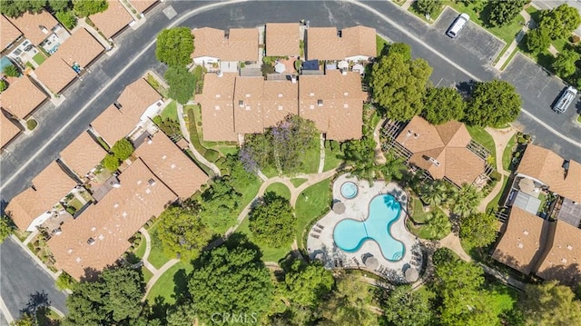 449 Heatherglen Ln, San Dimas, CA 91773 - aerial view of property's location with a pool