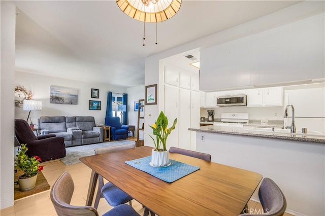 449 Heatherglen Ln, San Dimas, CA 91773 - dining room featuring light wood-style floors