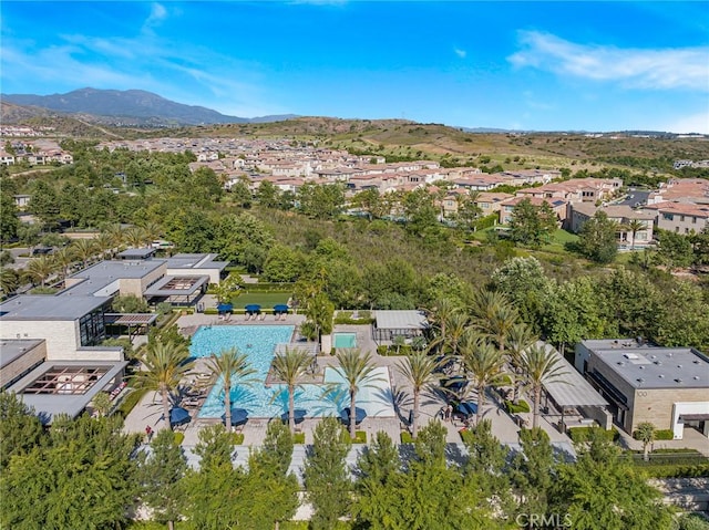 62 Pelican Ln, Irvine, CA 92618 - aerial view of residential area featuring a mountainous background