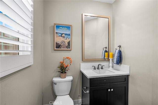 62 Pelican Ln, Irvine, CA 92618 - half bathroom featuring vanity and toilet