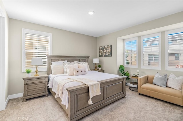 62 Pelican Ln, Irvine, CA 92618 - bedroom with light carpet, baseboards, and recessed lighting