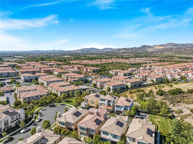 62 Pelican Ln, Irvine, CA 92618 - aerial perspective of suburban area featuring a mountain backdrop
