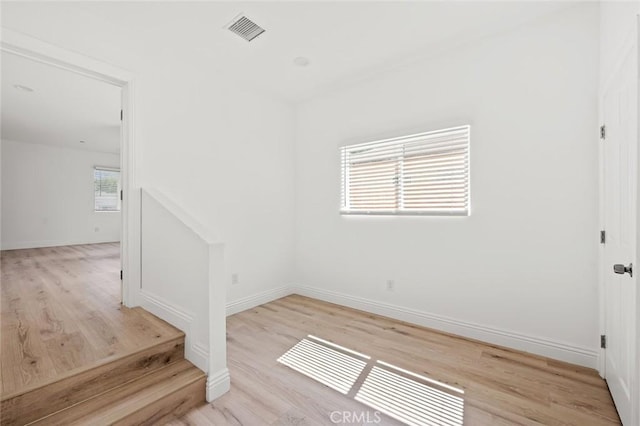 939 E 97th St, Los Angeles, CA 90002 - unfurnished room featuring light wood-style flooring and baseboards