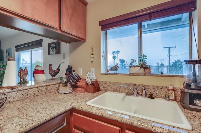 1775 Freeman Ave Unit 304, Long Beach, CA 90804 - kitchen featuring a sink, light countertops, and plenty of natural light