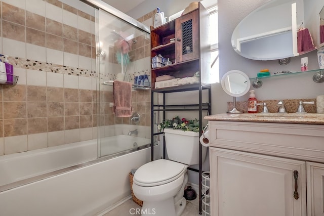 1775 Freeman Ave Unit 304, Long Beach, CA 90804 - full bathroom with bath / shower combo with glass door and vanity