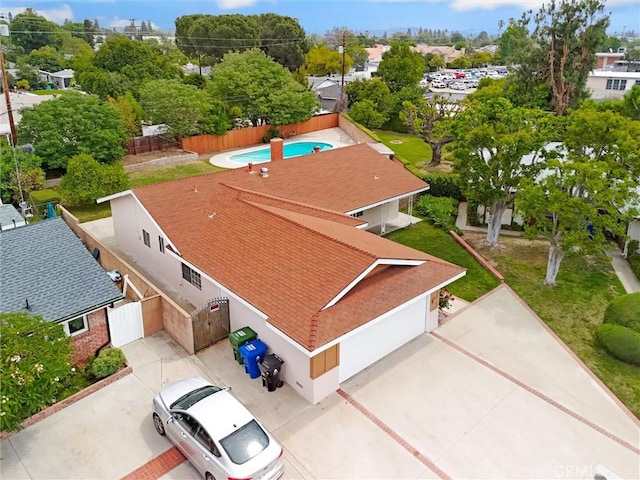 17415 Minnehaha St, Granada Hills, CA 91344 - aerial view