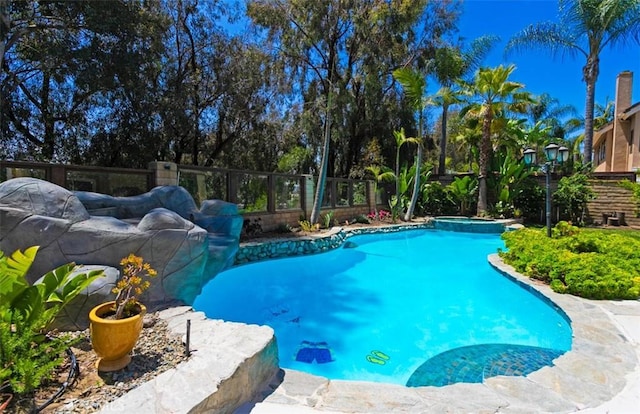27773 Hidden Trail Rd, Laguna Hills, CA 92653 - view of pool with a fenced backyard