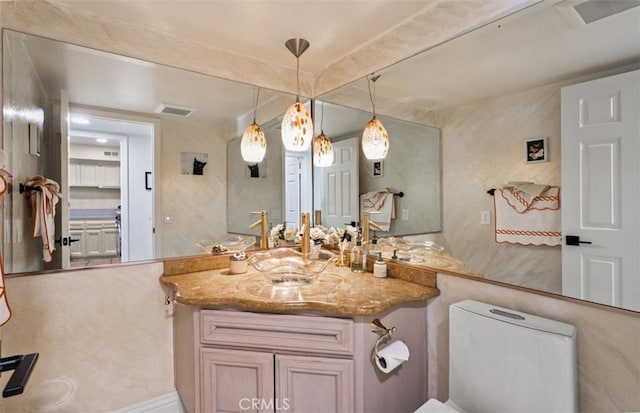 27773 Hidden Trail Rd, Laguna Hills, CA 92653 - bathroom with toilet and vanity