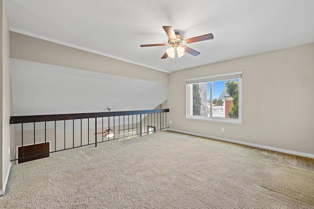 8468 Calle Morelos, San Diego, CA 92126 - carpeted spare room with ceiling fan and baseboards