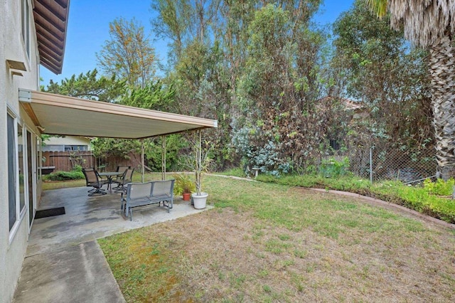 8468 Calle Morelos, San Diego, CA 92126 - view of yard featuring a patio