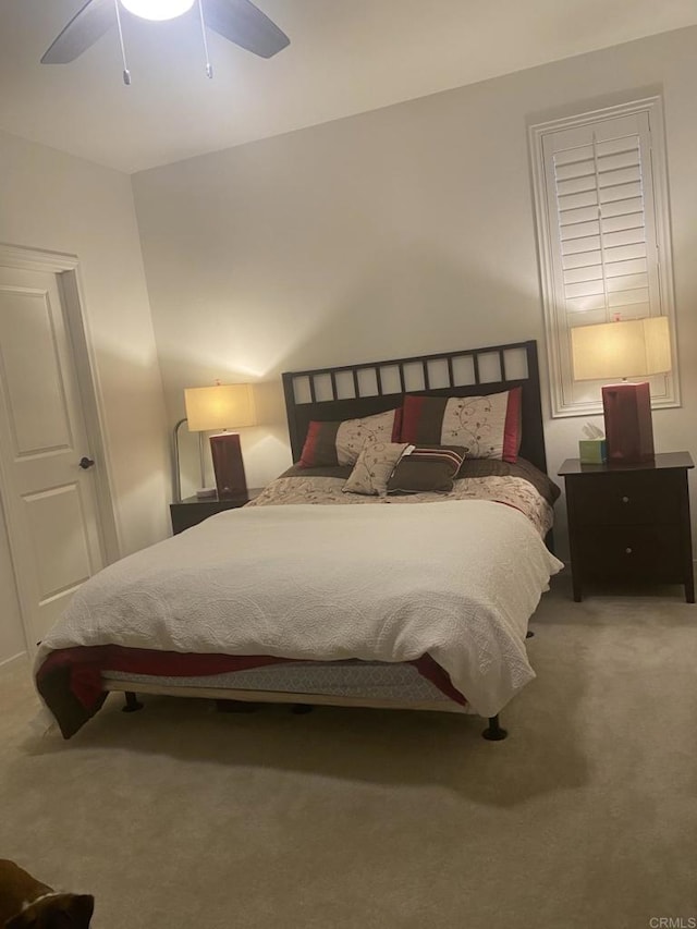 34885 Heartland Ln, Murrieta, CA 92563 - carpeted bedroom with ceiling fan