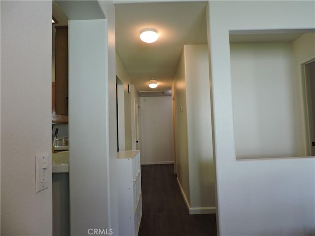 1326 Janes Way, Colton, CA 92324 - hall with dark wood finished floors and baseboards