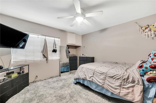 20554 Valerio St, Winnetka, CA 91306 - bedroom featuring light colored carpet and ceiling fan
