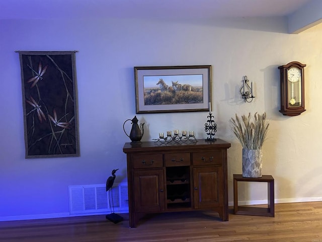 4349 Yale Ave, La Mesa, CA 91942 - detailed view of baseboards and wood finished floors