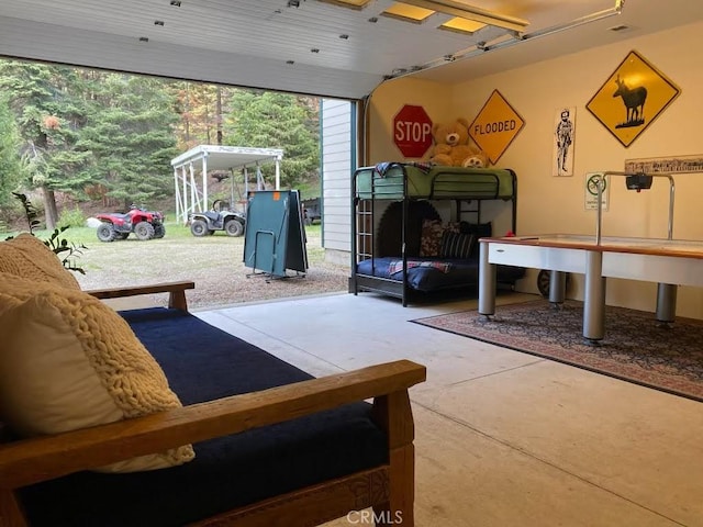 53434 Redwood Dr Unit B, Springville, CA 93265 - playroom featuring concrete flooring