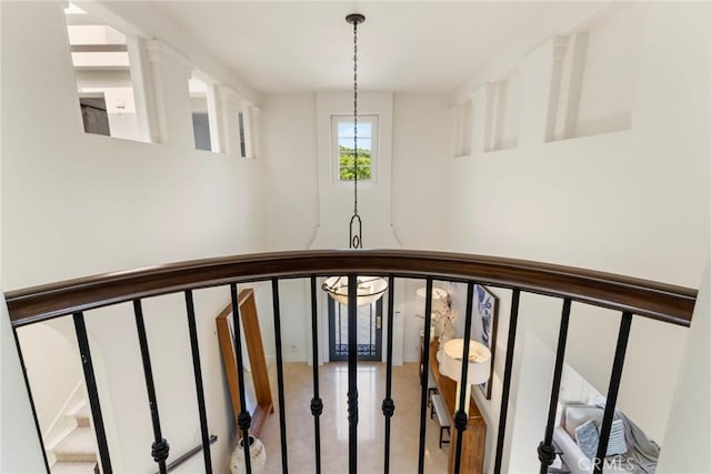 12 Via Avoria, Newport Coast, CA 92657 - staircase with tile patterned floors