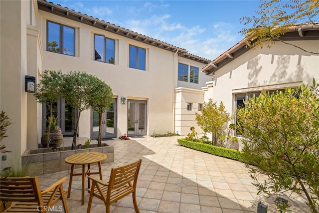 12 Via Avoria, Newport Coast, CA 92657 - view of patio / terrace featuring french doors