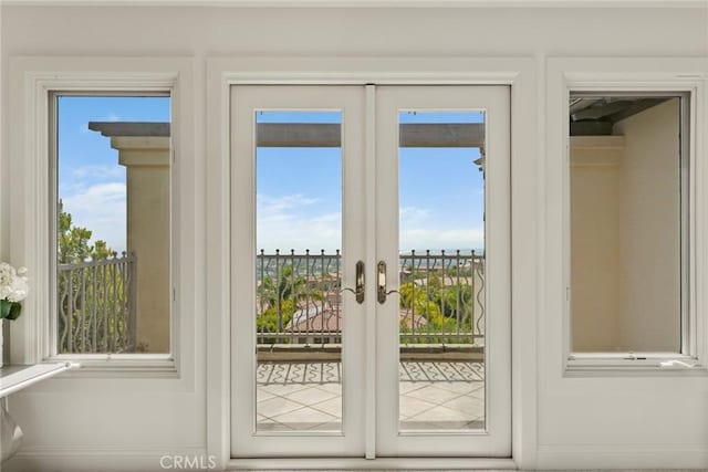 12 Via Avoria, Newport Coast, CA 92657 - doorway with french doors and healthy amount of natural light