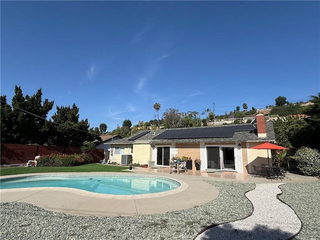 20630 Collegewood Dr, Walnut, CA 91789 - view of pool with a patio area, a fenced backyard, and outdoor dining area