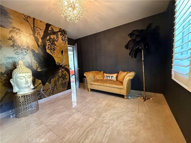 20630 Collegewood Dr, Walnut, CA 91789 - living area featuring a chandelier