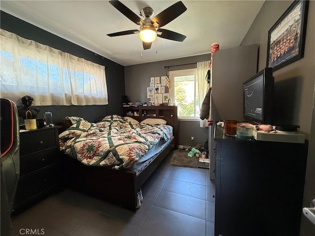 20630 Collegewood Dr, Walnut, CA 91789 - tiled bedroom featuring ceiling fan
