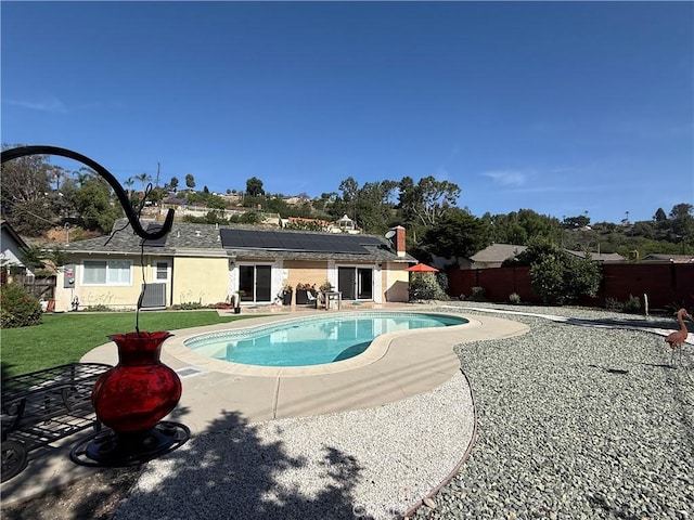 20630 Collegewood Dr, Walnut, CA 91789 - view of swimming pool with a fenced backyard and a patio area