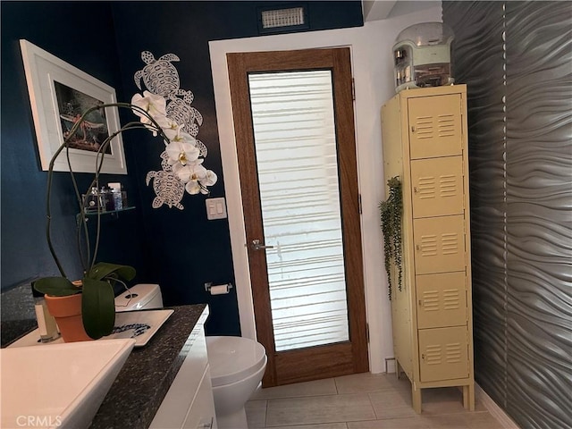20630 Collegewood Dr, Walnut, CA 91789 - bathroom featuring toilet, tile patterned floors, and vanity