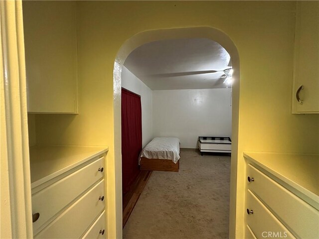159 S Shasta St S, Willows, CA 95988 - carpeted bedroom with arched walkways
