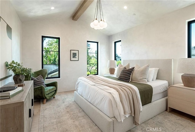 4314 Teesdale Ave, Studio City, CA 91604 - bedroom with baseboards and recessed lighting