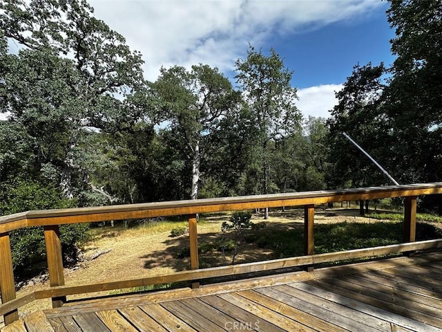 50771 Woodside Ln, Oakhurst, CA 93644 - view of wooden terrace