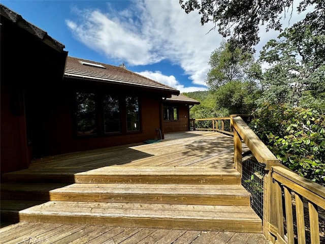 50771 Woodside Ln, Oakhurst, CA 93644 - view of wooden terrace
