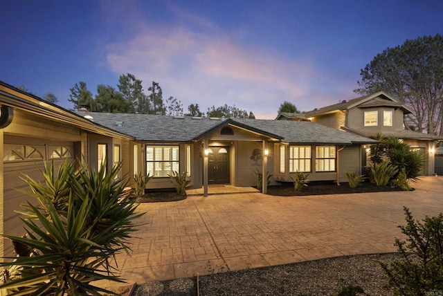 233233A Cole Ranch Rd, Encinitas, CA 92024 - view of front of house with a garage
