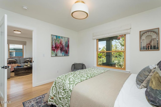1828 Woodrow Ave, Los Angeles, CA 90041 - bedroom featuring light wood finished floors and baseboards