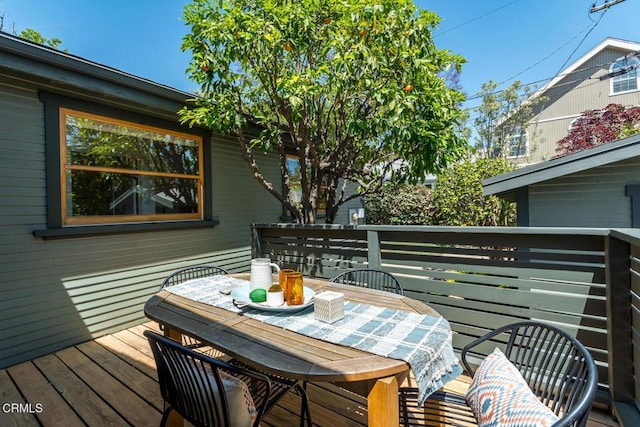 1828 Woodrow Ave, Los Angeles, CA 90041 - deck featuring outdoor dining space