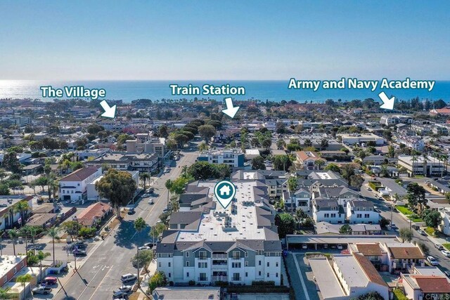 800 Grand Ave Unit 205, Carlsbad, CA 92008 - drone / aerial view of a large body of water