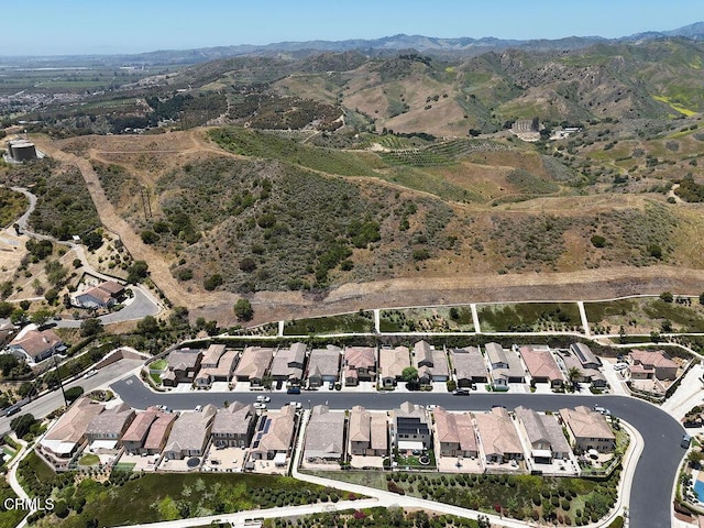 953 Coronado Cir, Santa Paula, CA 93060 - aerial view of property's location with mountains and nearby suburban area