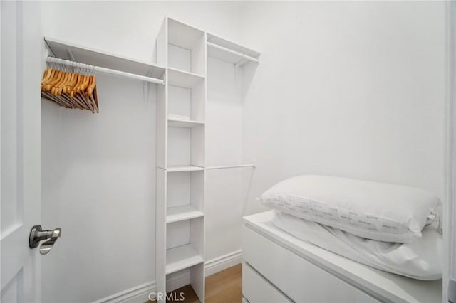 25422 Magnolia Ln, Stevenson Ranch, CA 91381 - spacious closet with wood finished floors